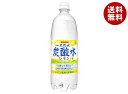 サンガリア 伊賀の天然水 炭酸水 レモン 1Lペットボトル×12本入| 送料無料 炭酸水 炭酸 ソーダ 割り材 天然水 スパークリング