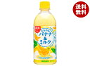 サンガリア まろやかバナナ&ミルク 500mlペットボトル×24本入×(2ケース)| 送料無料 乳性 果汁 バナナ ミルク