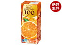 エルビー フルーツセレクション オレンジ100% 200ml紙パック×24本入×(2ケース)| 送料無料 果実飲料 ジュース オレンジジュース