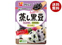 フジッコ 蒸し黒豆 60g×12袋入| 送料無料 一般食品 おまめ 黒豆