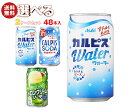 アサヒ飲料 カルピスウォーター・カルピスソーダ 選べる2ケースセット 350g缶×48(24×2)本入| 送料無料 カルピス ソーダ 炭酸