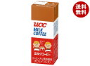 UCC ミルクコーヒー 200ml紙パック×24本入| 送料無料 コーヒー 珈琲 カフェインレス