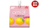 味の素 アミノバイタルami活 ゼリードリンク 朝のピングレ味 180gパウチ×24本入| 送料無料 ゼリー飲料 パウチ クエン酸 アミノ酸