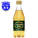 コカコーラ カナダドライ ジンジャーエール 500mlペットボトル×24本入 メーカー直送|全国送料無料 炭酸 ジンジャーエール ジンジャエール コカコーラ