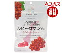 ネコポス JA全農 ニッポンエール 石川県産ルビーロマン グミ 40g×10袋入| 全国送料無料 お菓子 グミ 国産 日本産 全農