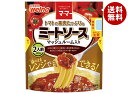日清ウェルナ マ・マー トマトの果肉たっぷりのミートソース マッシュルーム入り 260g×6袋入×(2ケース)| 送料無料 マ・マー レトルト パスタソース レ...