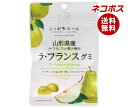 ネコポス JA全農 ニッポンエール 山形県産ラフランス グミ 40g×10袋入| 全国送料無料 お菓子 グミ 国産 日本産 全農