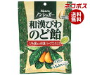 ネコポス カンロ ノンシュガー 和漢びわのど飴 80g×6袋入| 全国送料無料 お菓子 あめ キャンディー のど飴 袋