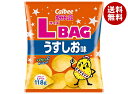 カルビー ポテトチップス LサイズBAG うすしお味 118g×12袋入| 送料無料 Calbee お菓子 スナック菓子 塩 ポテチ