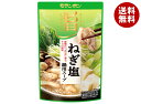 モランボン ねぎ塩鍋用スープ 750g×10袋入| 送料無料 調味料 ストレート 鍋スープ 塩 しお ネギ塩