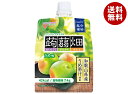 マンナンライフ クラッシュタイプの蒟蒻畑 うめ味 150gパウチ×30本入| 送料無料 ゼリー 蒟蒻 こんにゃくゼリー 梅 ウメ