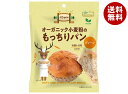 ノースカラーズ オーガニック小麦粉のもっちりパン プレーン 1個×12袋入| 送料無料 オーガニック パン 有機小麦 菓子パン