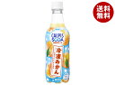 アサヒ飲料 カルピスソーダ 冷凍みかん 450mlペットボトル×24本入| 送料無料 炭酸飲料 乳性 乳酸飲料