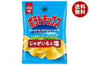 コイケヤ ポテトチップス じゃがいもと塩 55g×12袋入| 送料無料 お菓子 スナック菓子 しお ポテチ