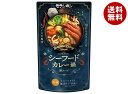 モランボン シーフードカレー鍋用スープ 中辛 750g×10袋入| 送料無料 調味料 ストレート 鍋スープ カレー鍋