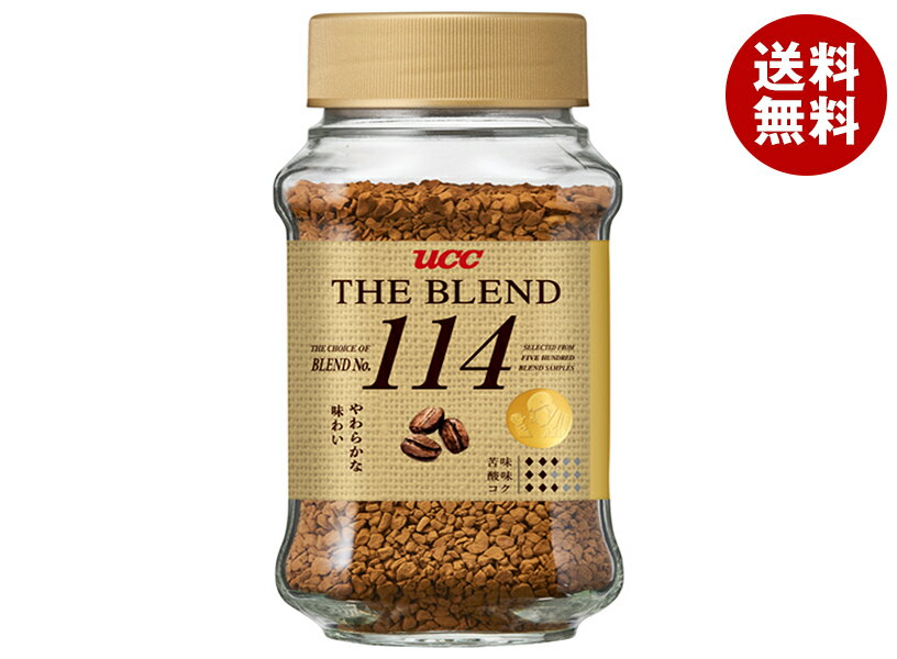 UCC ザ・ブレンド114 70g瓶×12本入×(2ケース)｜ 送料無料 インスタントコーヒー 珈琲 ブレンド