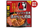 イチビキ レンジで簡単 赤から一人前鍋 170g×10袋入| 送料無料 調味料 鍋の素 なべつゆ ひとりなべ