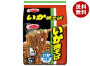 エースコック いか焼そば 具材入り 3食パック×9袋入| 送料無料 具材入り 袋麺 インスタント麺 即席 やきそば 焼きそば
