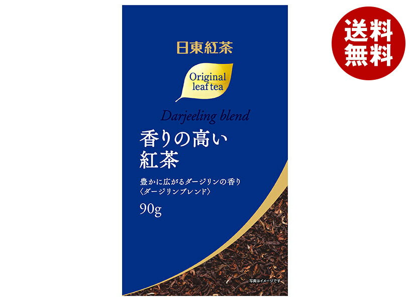 三井農林 日東紅茶 香りの高い紅茶 90g×24(6×4)袋入｜ 送料無料 紅茶 こうちゃ 茶 ダージリン