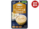 アサヒグループ食品 まんぷく日和 なめらかたらのクリーム煮 75g×24袋入×(2ケース)| 送料無料 介護食 柔らかい 調理済 レトルト