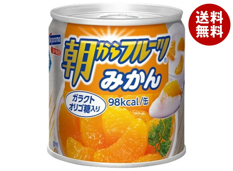 はごろもフーズ 朝からフルーツ みかん 190g缶×24個入×(2ケース)｜ 送料無料 缶詰 フルーツ 果物 ミカン