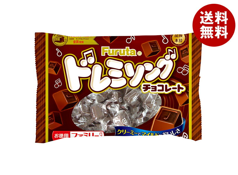 フルタ製菓 ドレミソングチョコ 112g×18袋入×(2ケース)｜ 送料無料 お菓子 おやつ チョコ チョコレート ミルクチョコレート 個包装