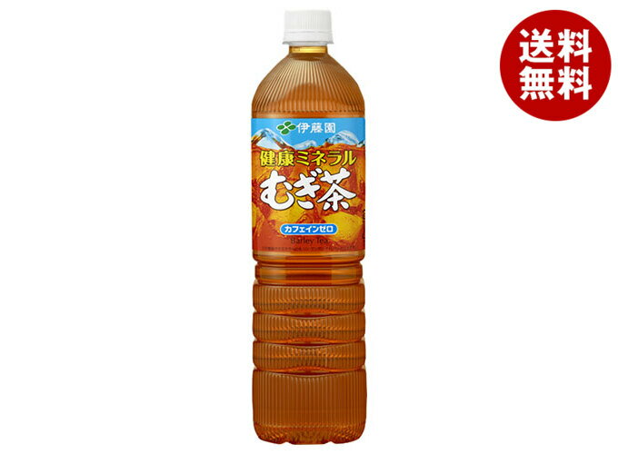 [ポイント5倍！2/23(月)1時59分まで全品対象エントリー&購入]伊藤園 健康ミネラルむぎ茶スリム 1Lペットボトル×12本入×(2ケース)｜ 送料無料 茶飲料 麦茶 PET
