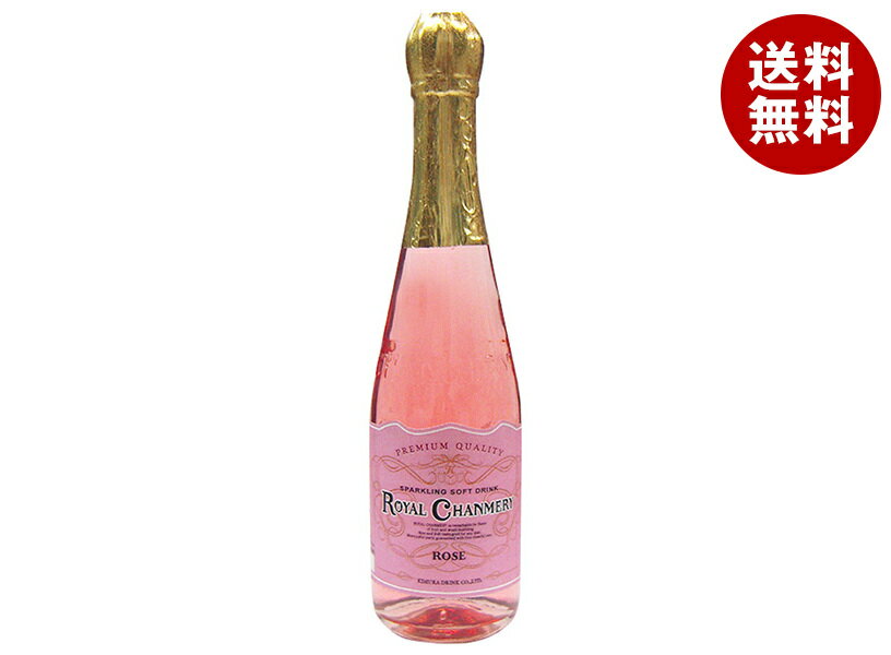 木村飲料 ローヤルシャンメリー プレミアム ロゼ 360ml瓶×12本入｜ 送料無料 炭酸飲料 シャンメリー（楽天・MISONOYA楽天市場店）
