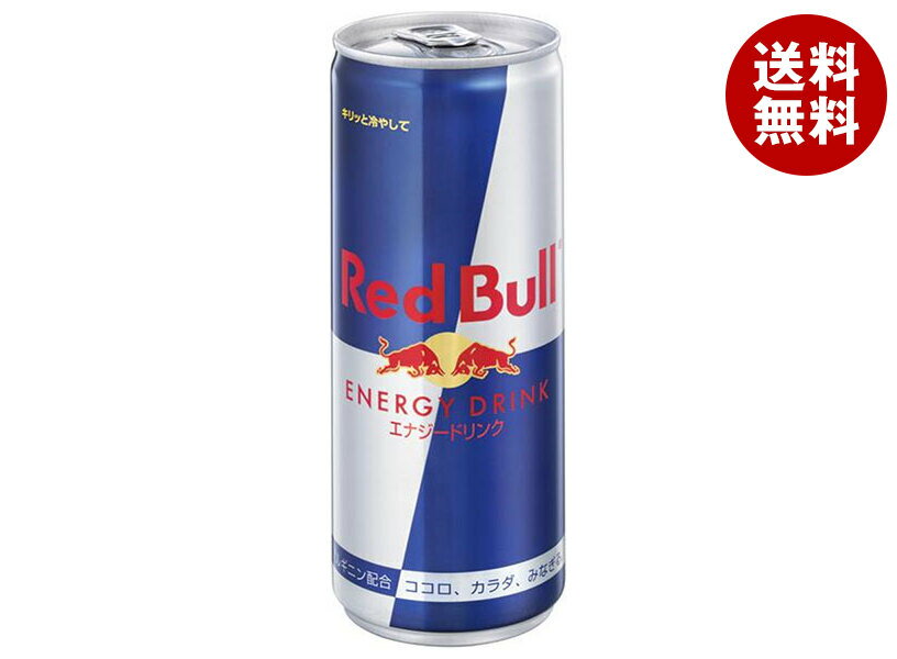 レッドブル・ジャパン レッドブル・エナジードリンク 250ml缶×24本入｜ 送料無料 炭酸飲料 RedBull アルギニン ビタミン カフェイン