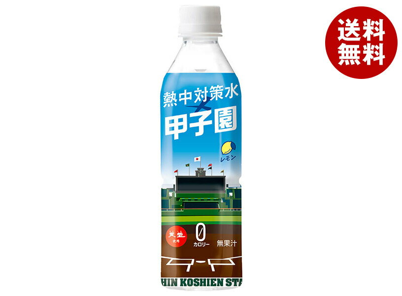 [ポイント5倍！6/20(土)20時〜全品対象エントリー&購入]赤穂化成 熱中対策水甲子園 レモン味 500mlペットボトル×24本入｜ 送料無料 水..