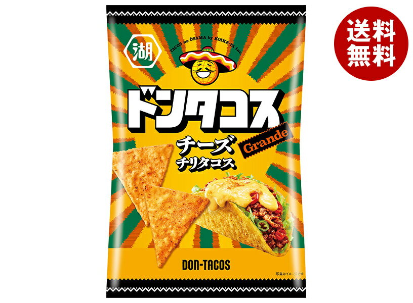 Rakuten - [ポイント5倍！6/26(金)1時59分まで全品対象エントリー&購入]コイケヤ ドンタコス チーズチリタコス 57g×12個入｜ 送料無料 お菓子 スナック菓子 チーズ