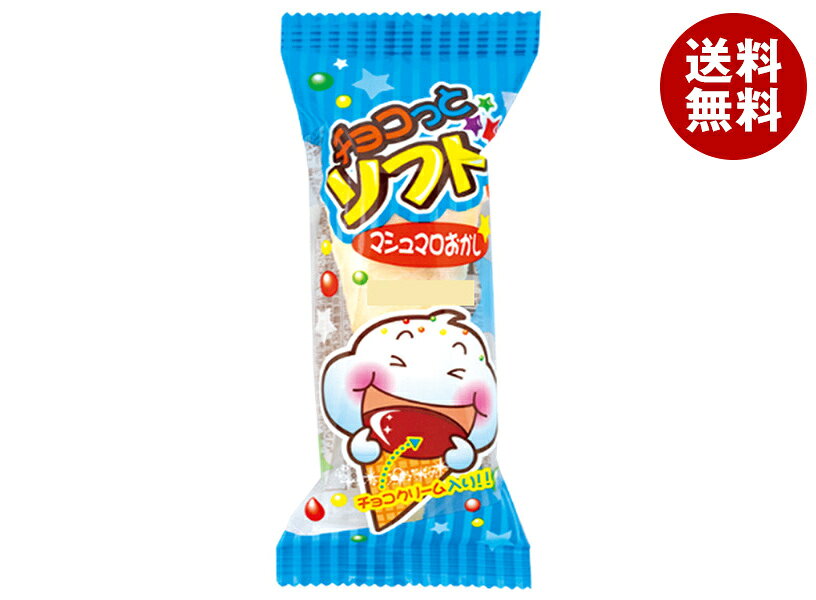 やおきん チョコっとソフト 1個×24個入｜ 送料無料 お菓子 おやつ マシュマロ チョコ