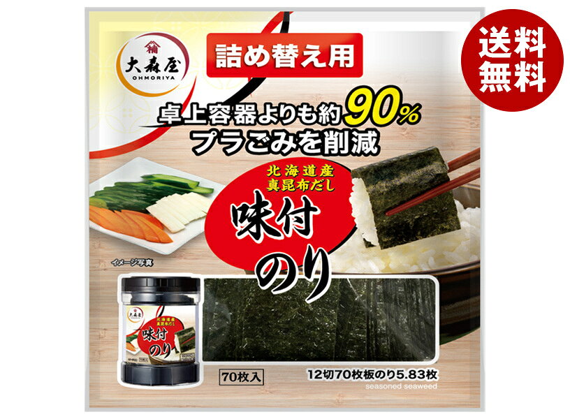 JANコード:4901191231180 原材料 乾のり(国産)、醤油、砂糖、昆布エキス、みりん、清酒、唐辛子、エビエキス、昆布、食塩/調味料(アミノ酸等)、甘味料(甘草)、(一部に小麦・えび・大豆を含む) 栄養成分 (1袋(板のり5.83枚)あたり)エネルギー44kcal、たんぱく質8.0g、脂質0.7g、炭水化物9.8g、糖質2.7g、食塩相当量1.1g 内容 カテゴリ:一般食品、海苔、味付のり 賞味期間 (メーカー製造日より)9ヶ月 名称 板のり 保存方法 高温多湿をさけて常温で保存してください 備考 製造者:株式会社大森屋大阪市此花区西九条1-1-60 ※当店で取り扱いの商品は様々な用途でご利用いただけます。 御歳暮 御中元 お正月 御年賀 母の日 父の日 残暑御見舞 暑中御見舞 寒中御見舞 陣中御見舞 敬老の日 快気祝い 志 進物 内祝 御祝 結婚式 引き出物 出産御祝 新築御祝 開店御祝 贈答品 贈物 粗品 新年会 忘年会 二次会 展示会 文化祭 夏祭り 祭り 婦人会 こども会 イベント 記念品 景品 御礼 御見舞 御供え クリスマス バレンタインデー ホワイトデー お花見 ひな祭り こどもの日 ギフト プレゼント 新生活 運動会 スポーツ マラソン 受験 パーティー バースデー