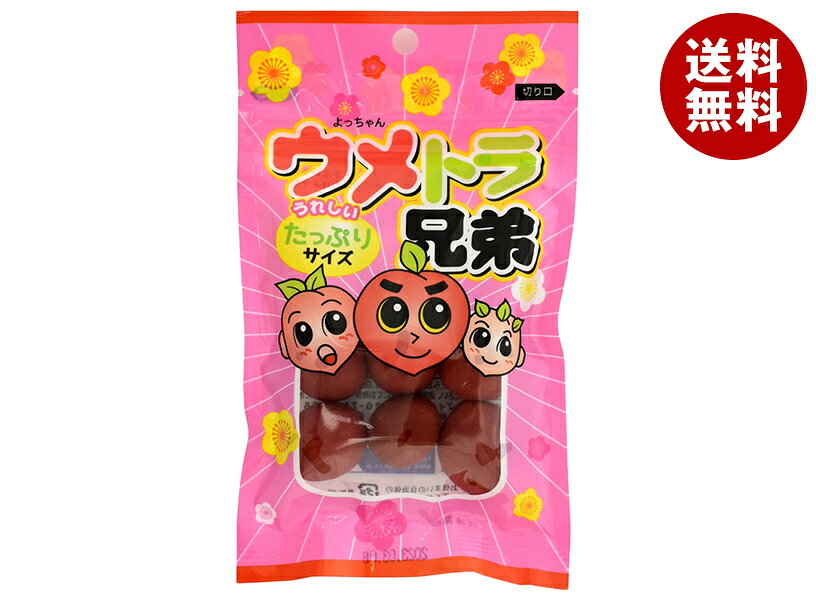 よっちゃん ウメトラ 兄弟 45g×20袋入×(2ケース)｜ 送料無料 よっちゃん 珍味 おつまみ 駄菓子 おかし 梅
