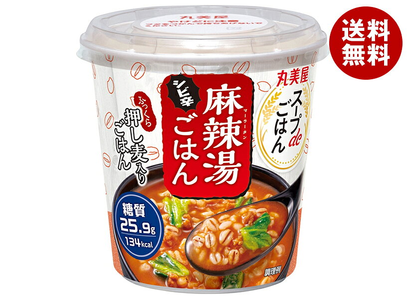 丸美屋 スープdeごはん 麻辣湯ごはん 71.1g×6個入｜ 送料無料 インスタント ご飯 スープ ごはん