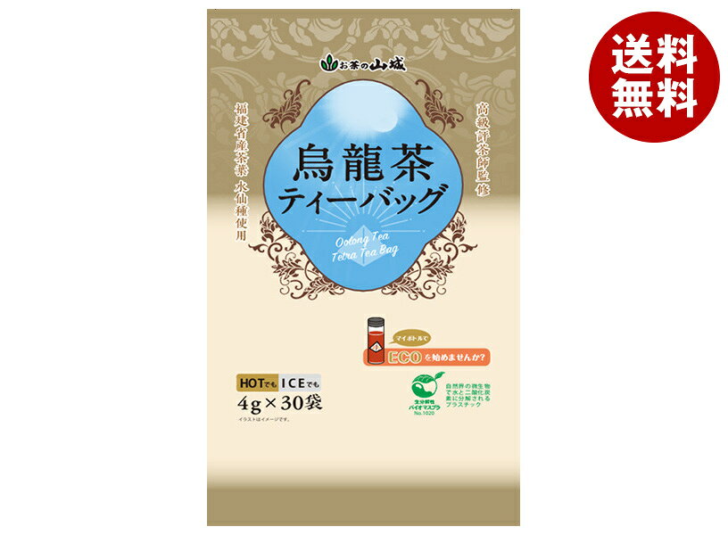 山城物産 烏龍茶 ティーバッグ (4g×30袋)×20袋入｜ 送料無料 嗜好品 インスタント ティーバッグ 茶飲料 烏龍茶