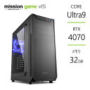 ゲーミングPC RTX4070 Core Ultra9 285K メモリ32GB SSD1TB Z890 240mm水冷 デスクトップ(2)