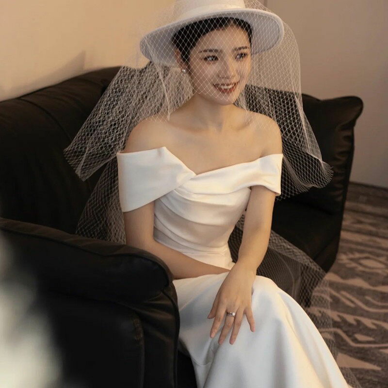 ウエディングドレス サテン マーメイドドレス 結婚式 ロングドレス 大きい 花嫁 海外挙式 前撮り お呼ばれ ドレス オフショルダーレース ブライダル パーティードレス 二次会 イブニングドレス 2.5次会 スレンダードレス フォーマルドレス 教会ウェディング セミオーダー