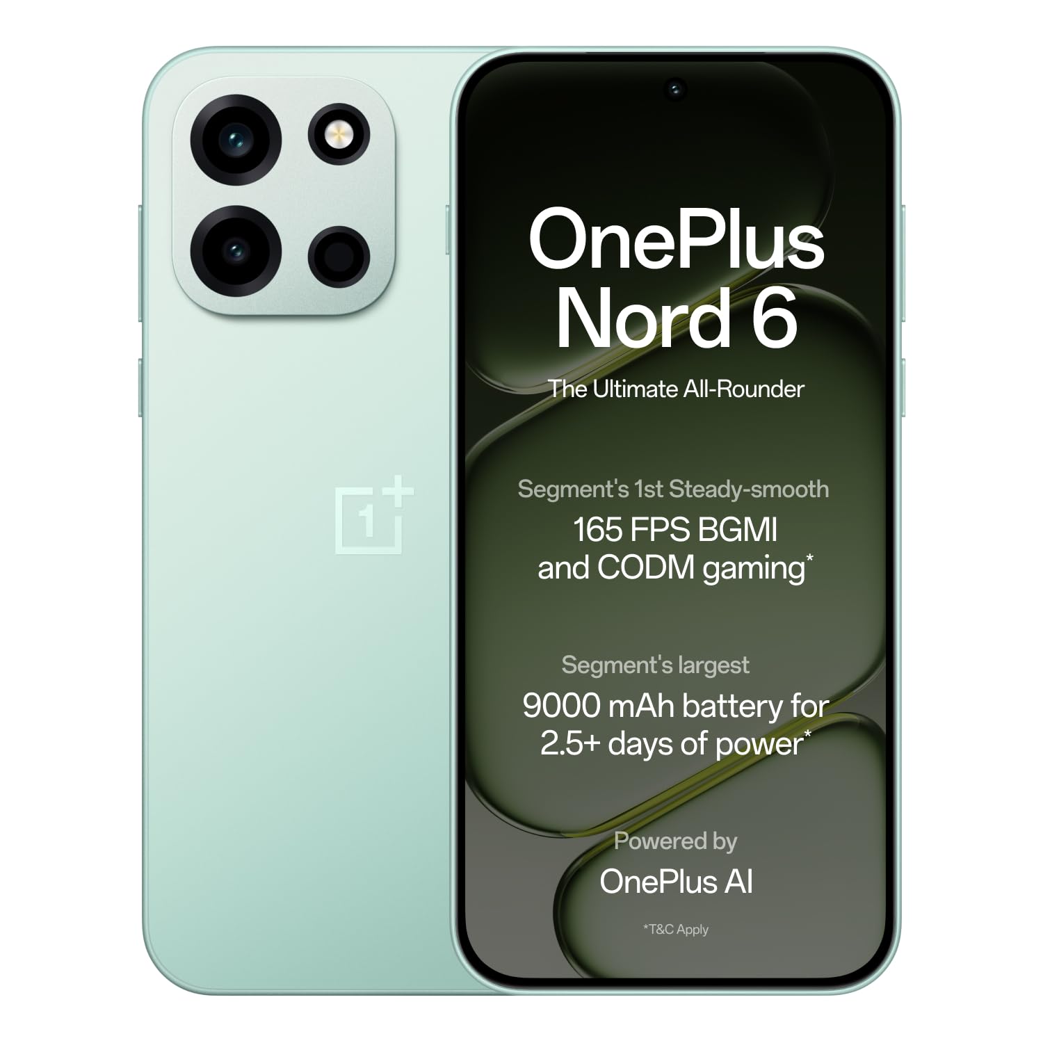 Rakuten - OnePlus Nord 6 CPH2795 Dual Sim 12GB RAM 512GB 5G ミント 新品 SIMフリースマホ 本体 初期不良保証