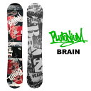 【30%OFF】PLUTONIUM (プルトニウム) BRAIN (ブレイン) 148cm/153cm/156cm/158cm [FULL TWIN HYBRYD CAMBER] チューンナップ、ソールカバー付き (スノーボード 板)【送料無料】【代引手数料無料】【smtb-k】【ky】