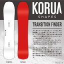 【早期予約特典あり】24-25 KORUA SHAPES TRANSITION FINDER 2.0 (コルアシェイプス トランジションファインダー) [Float Camber] 150c..