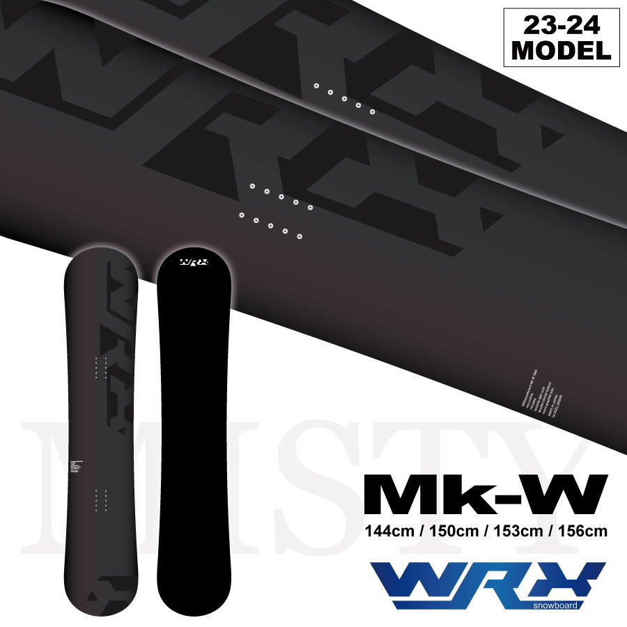 23-24 WRX SB Mk-W ダブルアールエックス スノーボード マークダブリュー 144cm/150cm/153cm/156cm チューンナップ付き / 井口勝文 いぐっちゃん プロデュース (ラントリ グラトリ 板) 