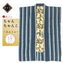 【日本製・遠州綿紬】わた入り こどもちゃんちゃんこMサイズ(身丈47cm) s-10あおうみ【半天】【はんてん】【ちゃんちゃんこ】【ギフト】【出産祝い】