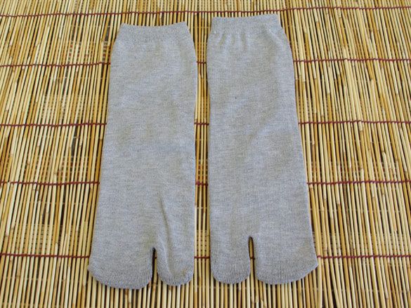 業務用アメニティ 使いきり足袋 タビックス グレー(OP袋入) 500足セット【業務用】