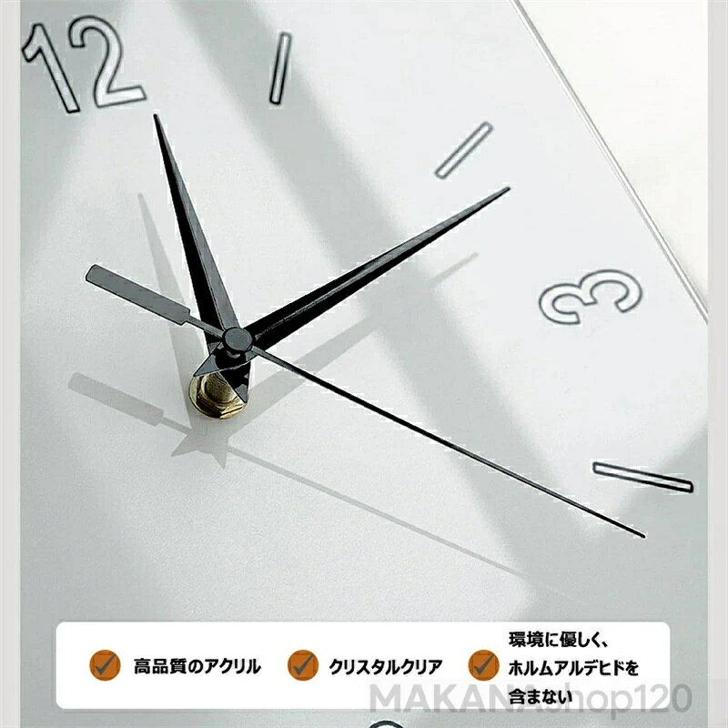 両面時計 角時計 デジタル時計 リビング 壁掛け センサースイッチグロー 明るい デジタルコーナー壁掛け時計 温度/湿度表示搭載 ホーム クリエイティブ デコレーション 振り子時計 多機能 西海岸スタイル ファッショ グレー クリームホワイト 真っ白な プレゼント 送料無料 [2]