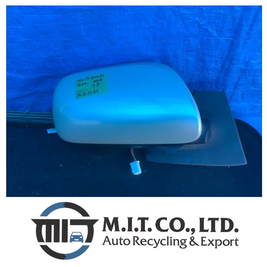 【中古】DBA SCP90 ヴィッツ (2005) 右（R) ミラー 4S8 5ピン MIT 24101063