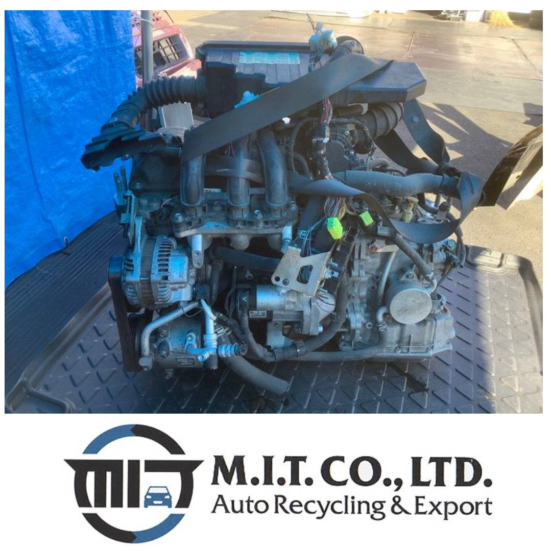 【中古】DBA B21W ルークス ハイウェイスター (2013) エンジン 3B20 セルモーター ダイナモ コンプレッ..