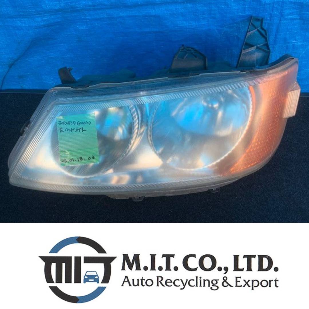 【中古】JB3 ライフダンク 左（L) ヘッドライト NH642M MIT 25011803