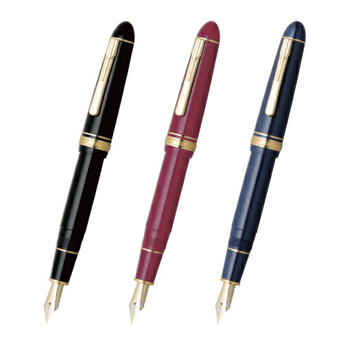 プラチナ　万年筆　プレジデント　ブラック　ワインレッド　ブルー　極細・細・中・太・極太・超極細　PTB-20000P 送料無料