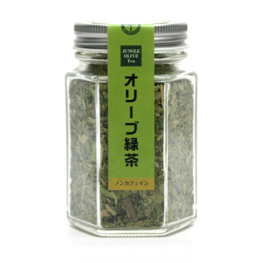 【ジャングルデリバリー】館林産オリーブ緑茶　40gオリーブ茶